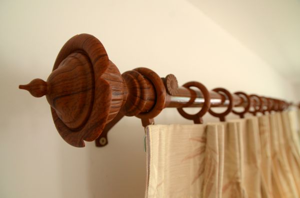 Curtain Rod Mounting in Pickerington