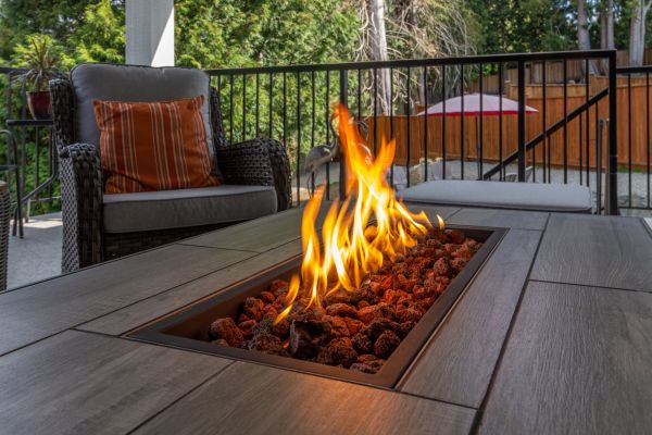 Gas Fire Pit Installation in Pickerington